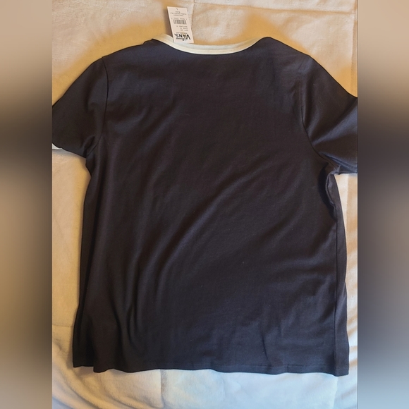 NWT VANS black Girls' shirt, size large - Picture 4 of 6